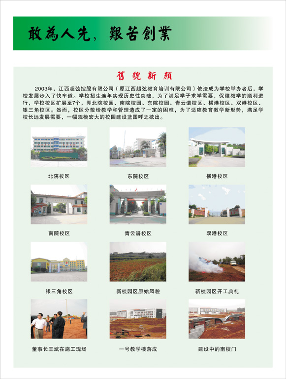 敢为人先(旧貌新颜)